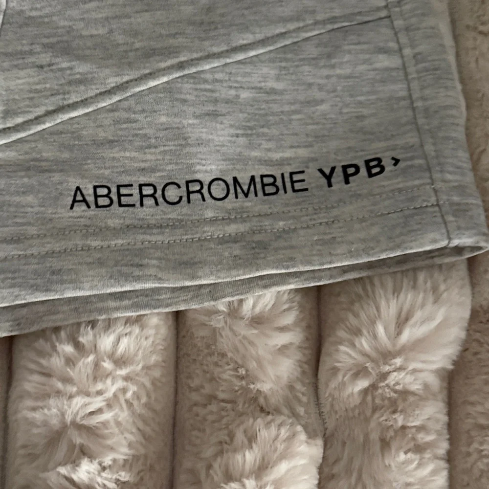 Abercrombie Kids Light Gray Shorts - Picture 3 of 4